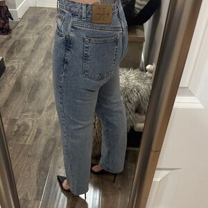 Vintage CK 00”s light wash jeans - fit 28 (as is hem)